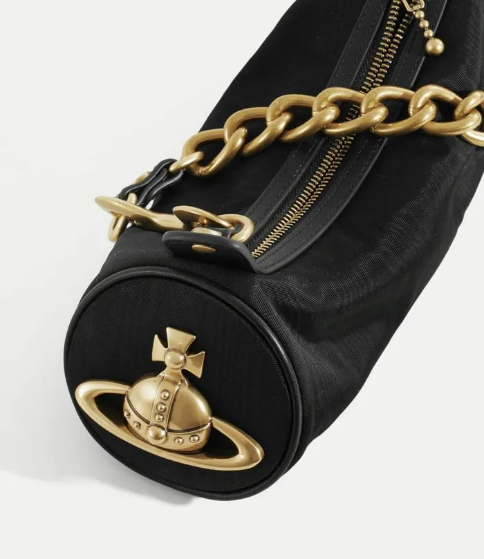 Handbags Women Vivienne Westwood Cylinder Cindy Bag In Black