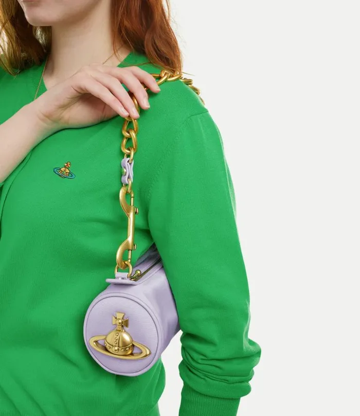 Handbags Women Vivienne Westwood Cylinder Cindy Bag In Lilac