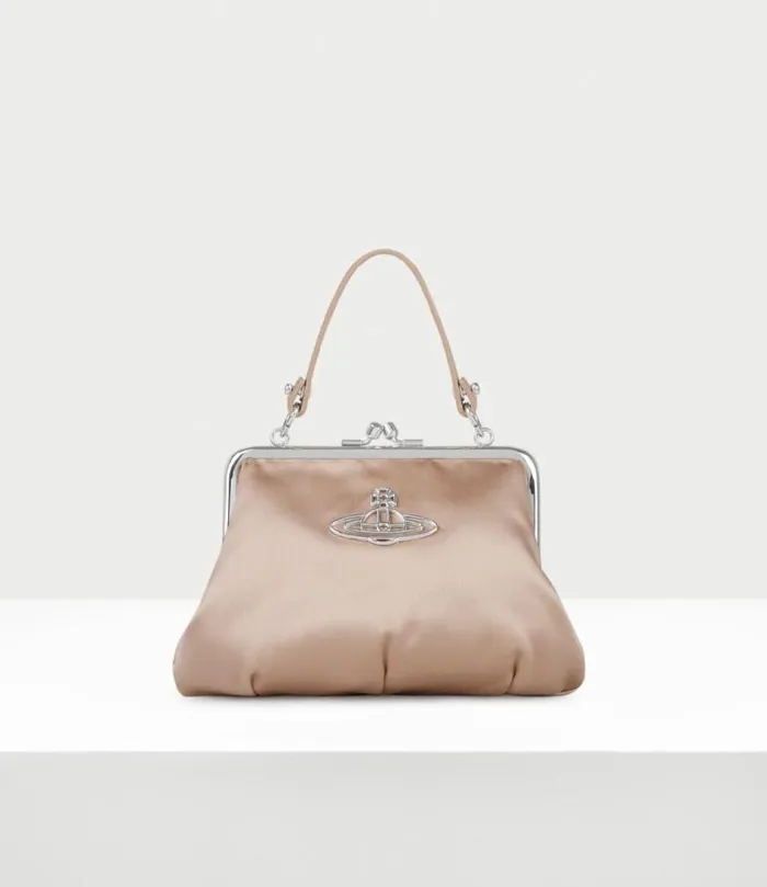 Handbags Women Vivienne Westwood Granny Frame Purse In 126VintagePinkSilverHardware Handbags Women Vivienne Westwood Granny Frame Purse In 126VintagePinkSilverHardware