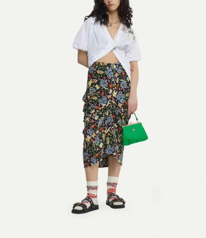 Handbags Women Vivienne Westwood Granny Frame Purse In BrightGreen