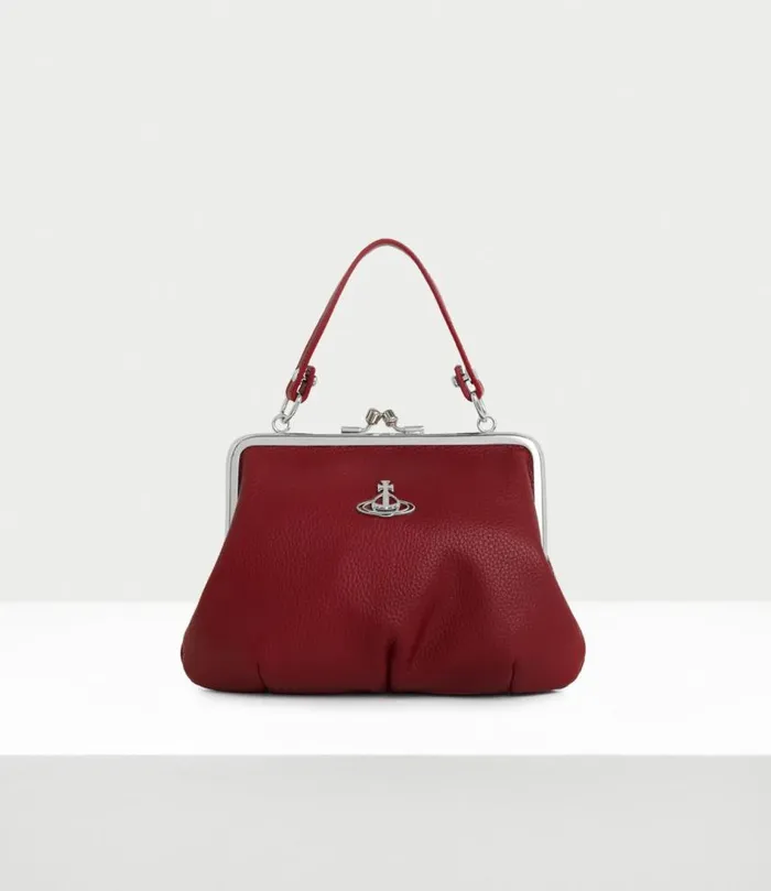 Handbags Women Vivienne Westwood Granny Frame Purse In Red