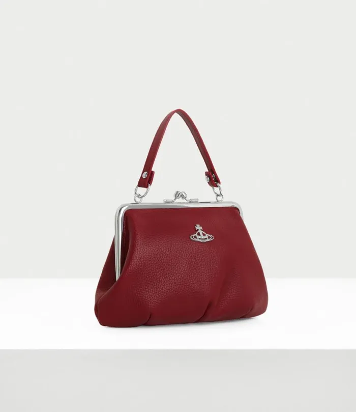 Handbags Women Vivienne Westwood Granny Frame Purse In Red