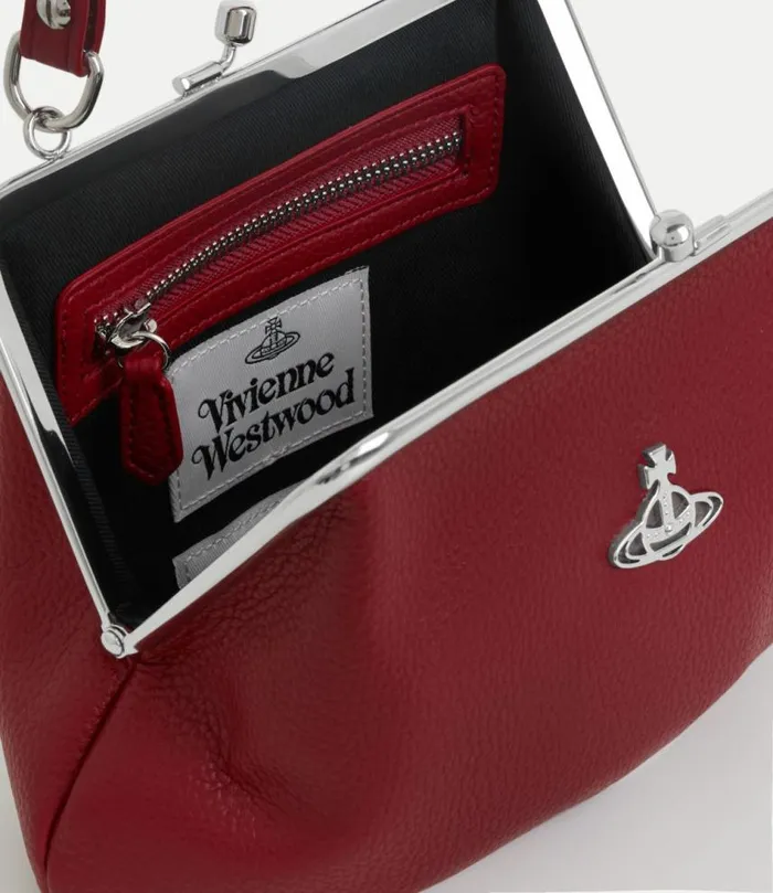 Handbags Women Vivienne Westwood Granny Frame Purse In Red