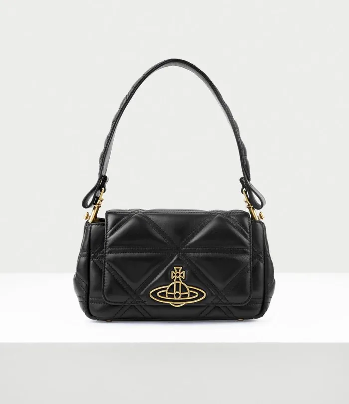 Handbags Women Vivienne Westwood Hazel Medium Handbag In Black