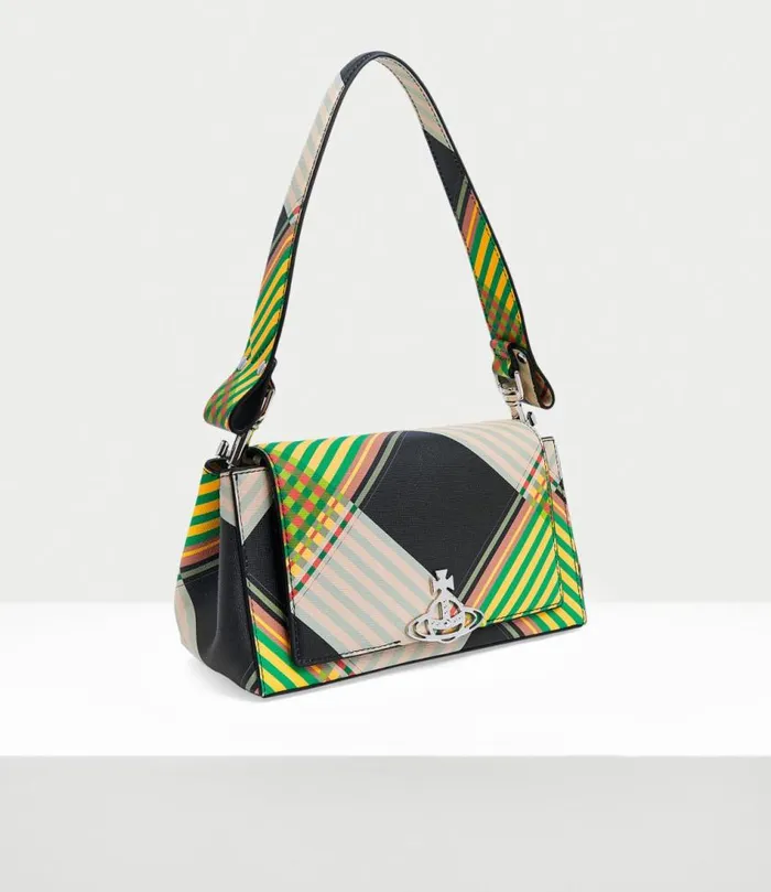 Handbags Women Vivienne Westwood Hazel Medium Handbag In CombatTartan