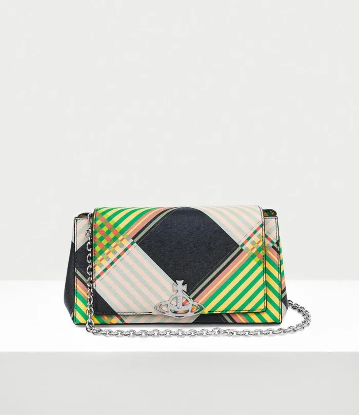 Handbags Women Vivienne Westwood Hazel Medium Handbag In CombatTartan