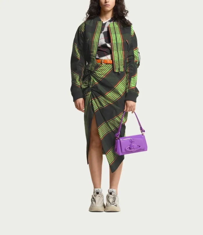 Handbags Women Vivienne Westwood Hazel Medium Handbag In Purple