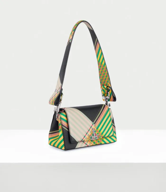 Handbags Women Vivienne Westwood Hazel Small Handbag In CombatTartan