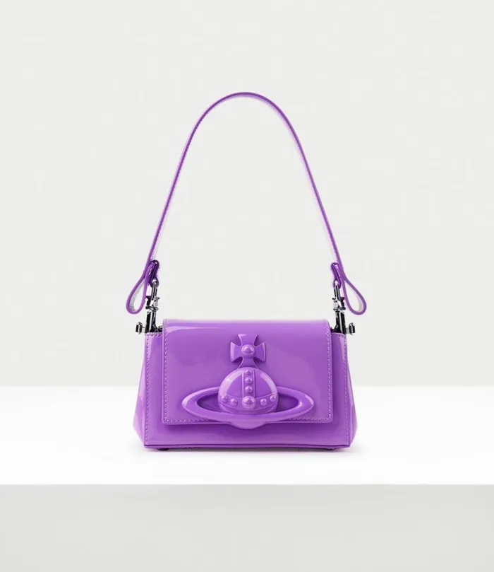 Handbags Women Vivienne Westwood Hazel Small Handbag In Purple