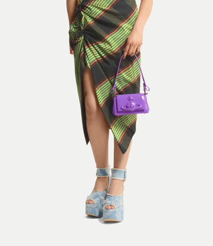 Handbags Women Vivienne Westwood Hazel Small Handbag In Purple