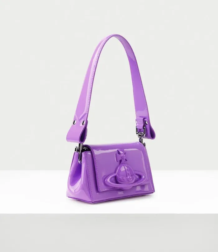 Handbags Women Vivienne Westwood Hazel Small Handbag In Purple
