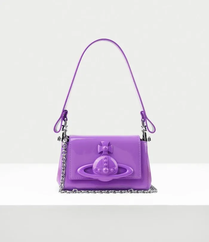 Handbags Women Vivienne Westwood Hazel Small Handbag In Purple