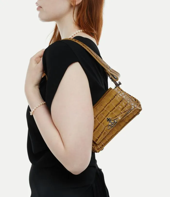Handbags Women Vivienne Westwood Hazel Small Handbag In Tan