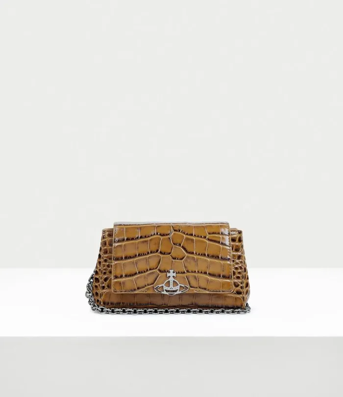 Handbags Women Vivienne Westwood Hazel Small Handbag In Tan