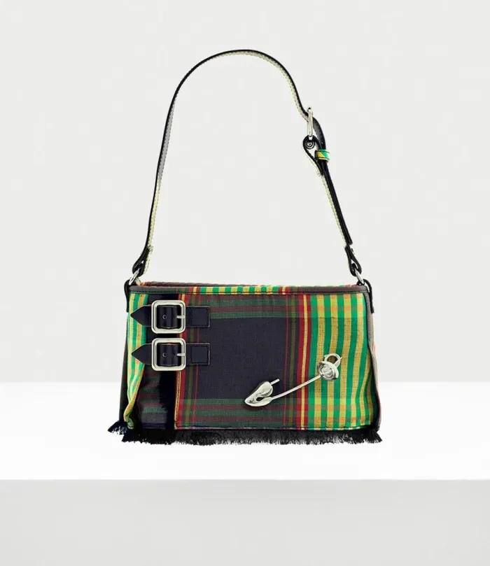 Handbags Women Vivienne Westwood Heather Shoulder Bag In CombatTartan
