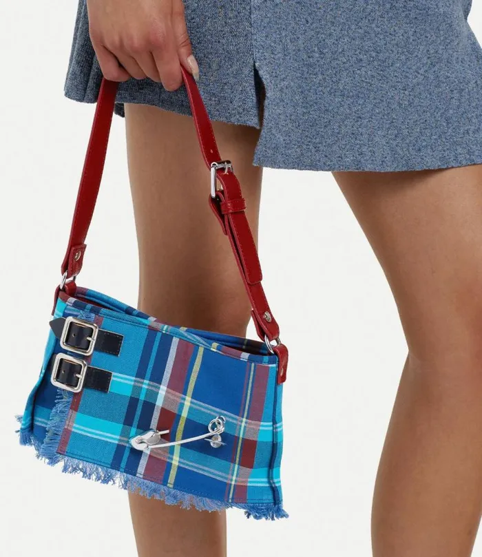 Handbags Women Vivienne Westwood Heather Shoulder Bag In MultiBlue