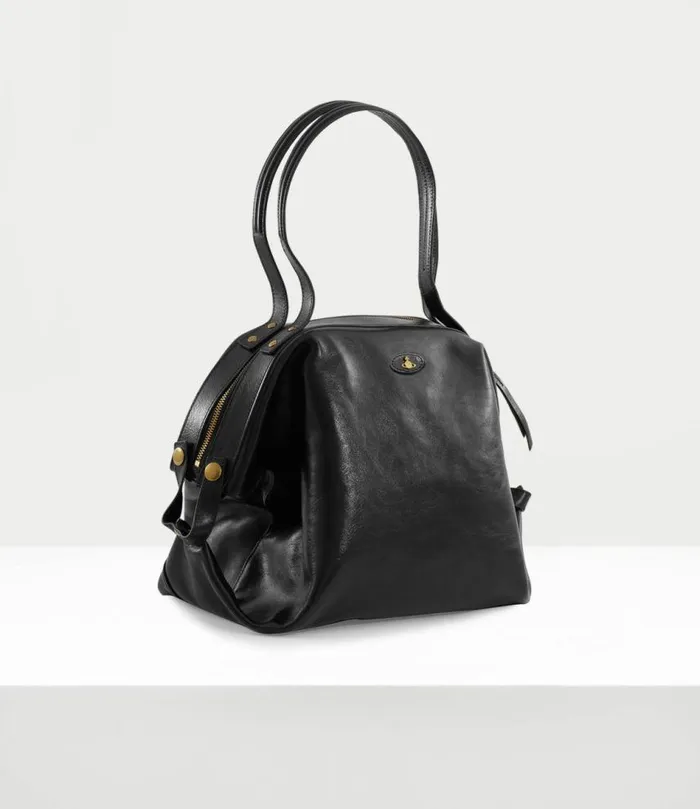 Handbags Women Vivienne Westwood Mara Holdall In Black