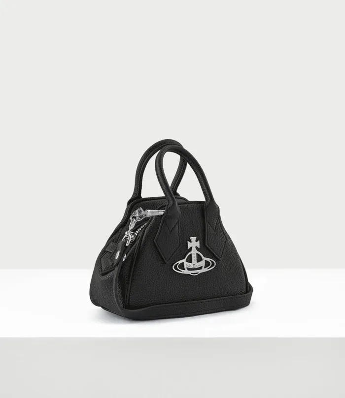 Handbags Women Vivienne Westwood Mini Yasmine Bag In Black