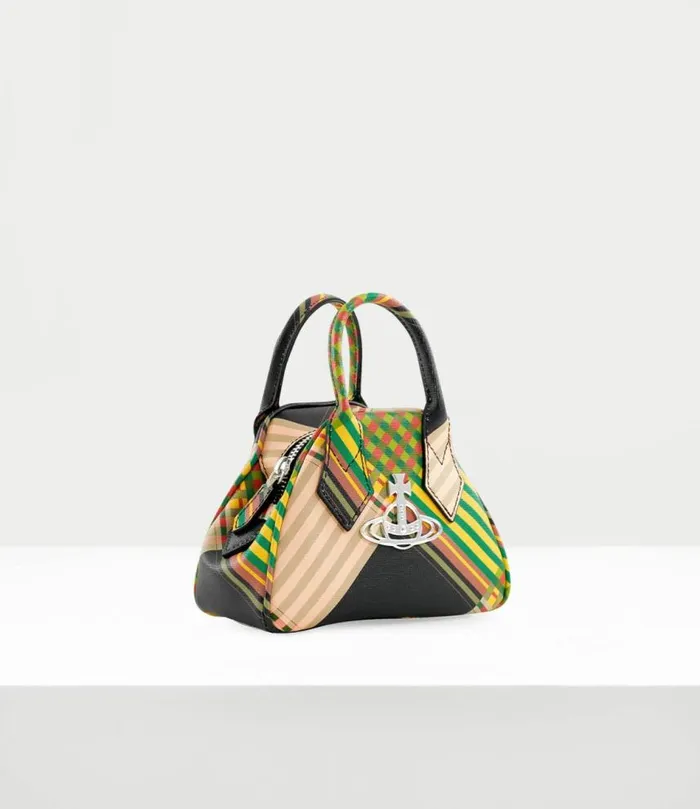 Handbags Women Vivienne Westwood Mini Yasmine Bag In CombatTartan