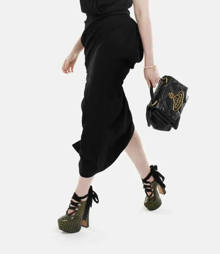 Handbags Women Vivienne Westwood Sibyl Shoulder Bag In Black