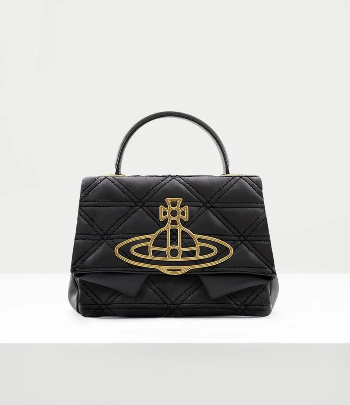 Handbags Women Vivienne Westwood Sibyl Shoulder Bag In Black