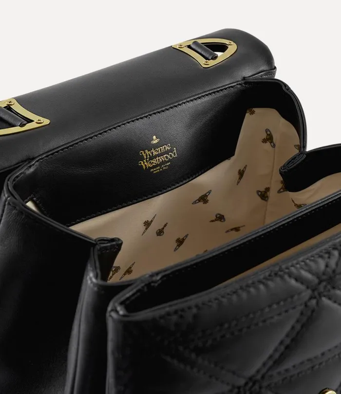 Handbags Women Vivienne Westwood Sibyl Shoulder Bag In Black