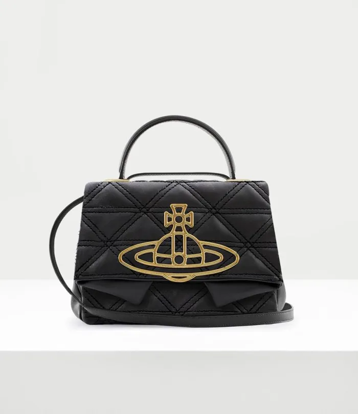 Handbags Women Vivienne Westwood Sibyl Shoulder Bag In Black