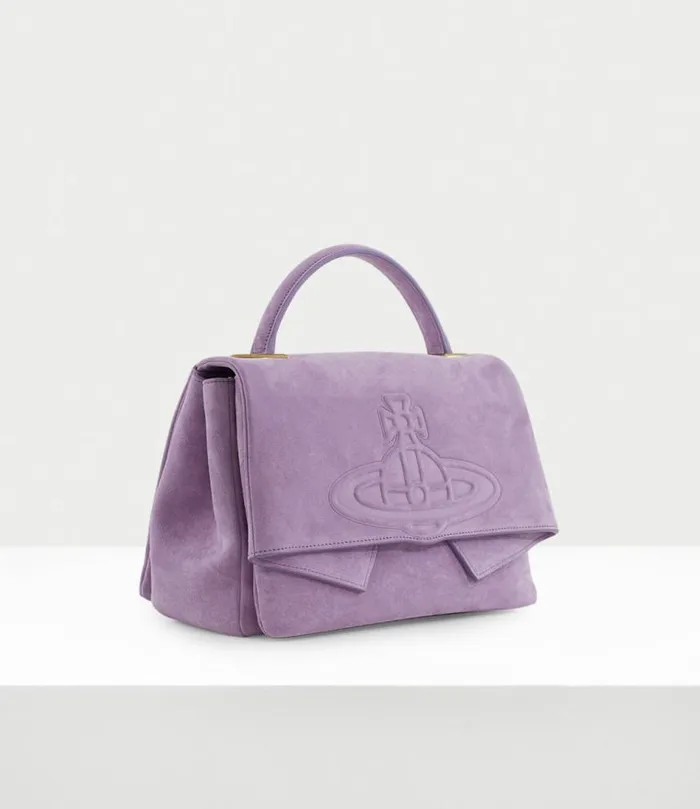Handbags Women Vivienne Westwood Sibyl Shoulder Bag In Lilac