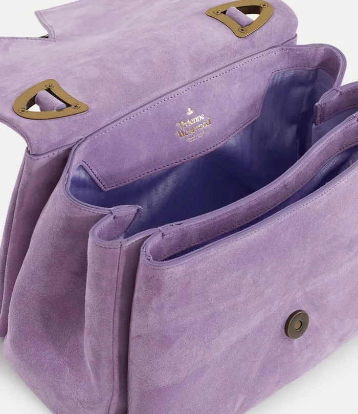 Handbags Women Vivienne Westwood Sibyl Shoulder Bag In Lilac