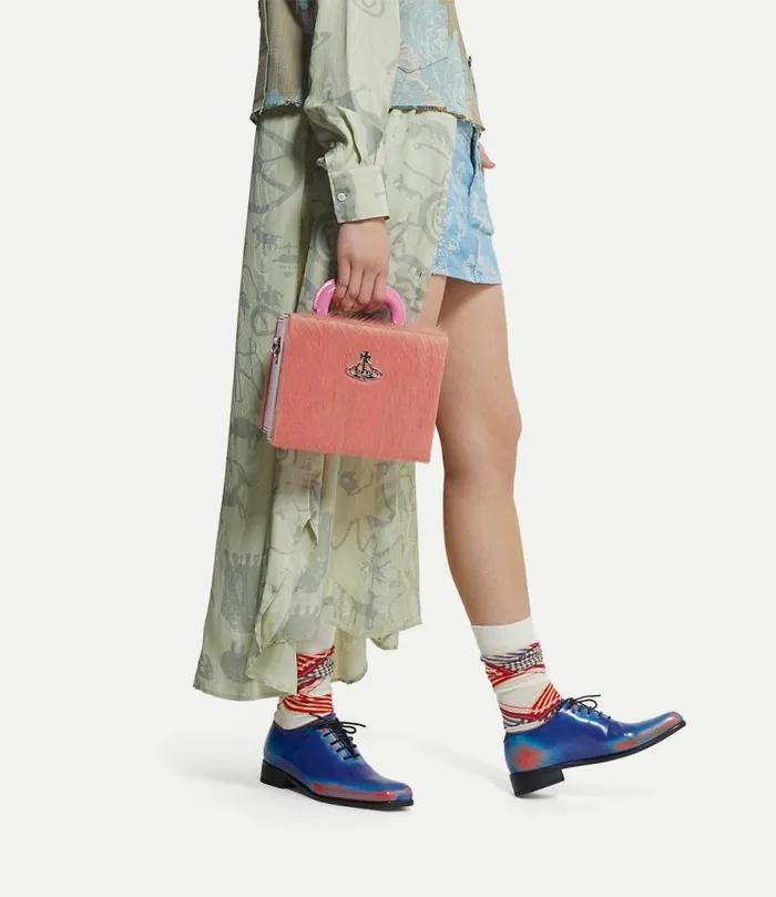 Handbags Women Vivienne Westwood Tyra Toy Box Bag In Pink
