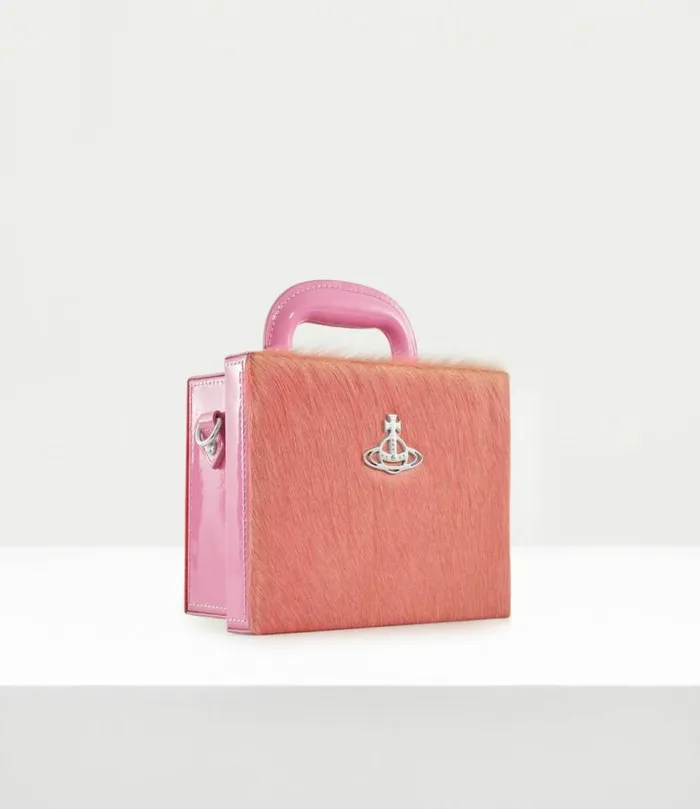 Handbags Women Vivienne Westwood Tyra Toy Box Bag In Pink