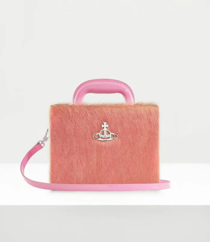 Handbags Women Vivienne Westwood Tyra Toy Box Bag In Pink