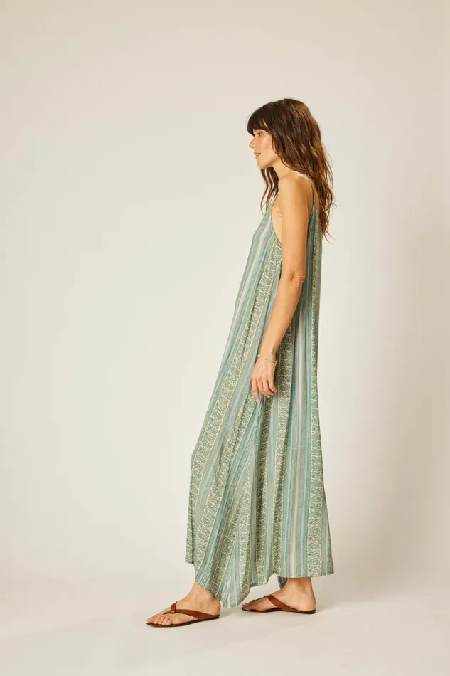 Heather Maxi Paisley Stripe Pool Women Natalie Martin Dresses