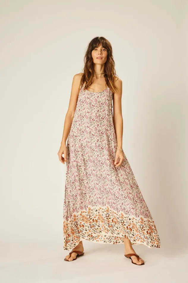 Heather Maxi Petite Fleur Rose Women Natalie Martin Dresses