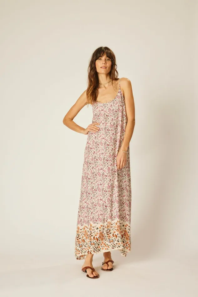 Heather Maxi Petite Fleur Rose Women Natalie Martin Dresses