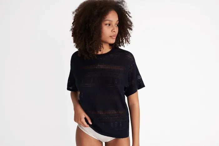 Homewear Womens Eres Ambroise Tshirt Nuit Noire