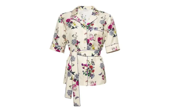 Homewear Womens Eres Anmone Shirt Imprime Herbier