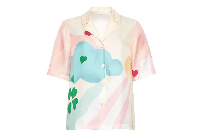 Homewear Womens Eres Angelo Shirt Imprime Paradis
