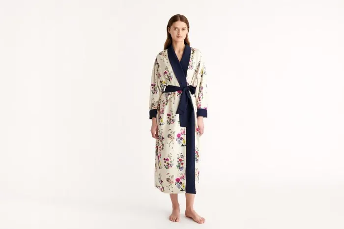 Homewear Womens Eres Bouquet Kimono Imprime Herbier