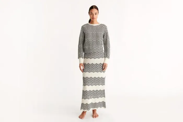 Homewear Womens Eres ChewingGum Sweater Ivoirenoir