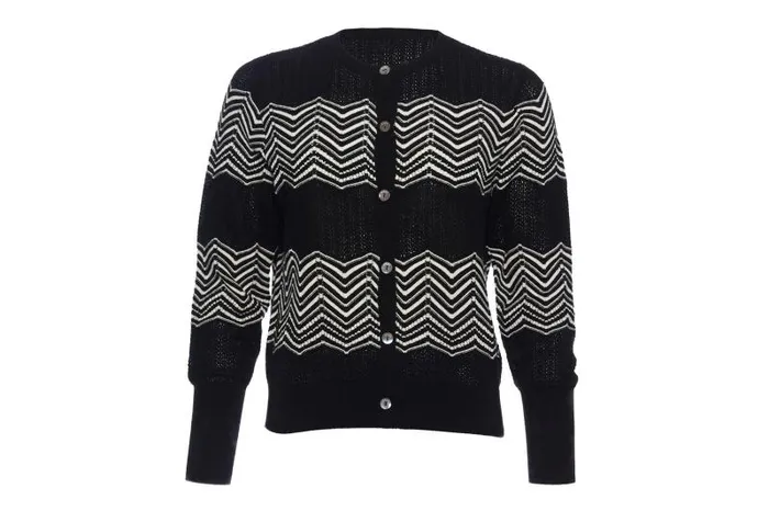 Homewear Womens Eres Club Cardigan Noirivoire