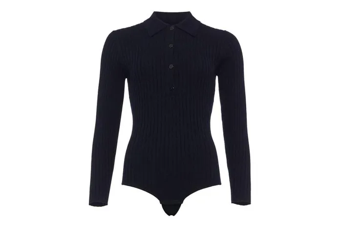 Homewear Womens Eres Cocon Bodysuit Nuit Noire