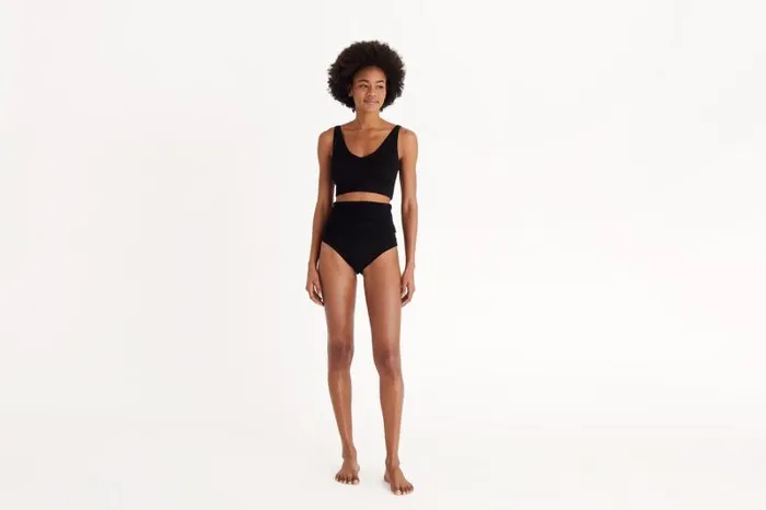 Homewear Womens Eres Divine Crop Top Bra Noir