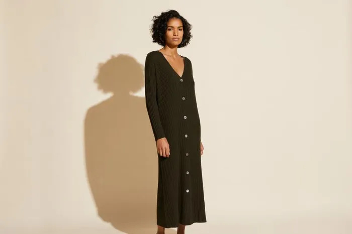 Homewear Womens Eres Flirt Long Dress Mousse H22