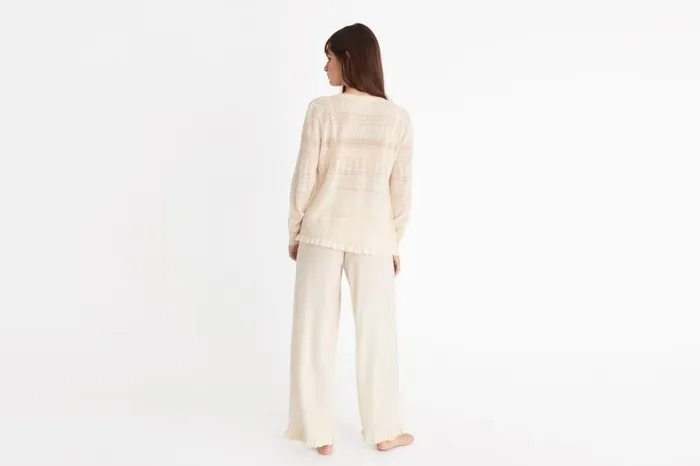 Homewear Womens Eres Josette Cardigan Ivoire 24e