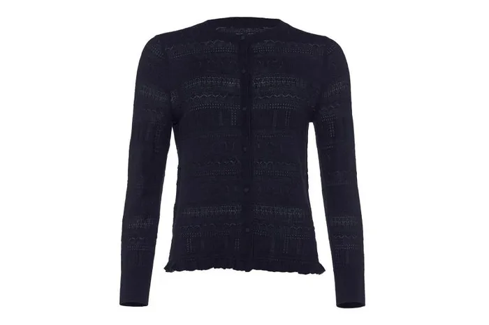 Homewear Womens Eres Josette Cardigan Nuit Noire