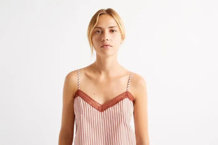Homewear Womens Eres Matins Camisole Muscade E23