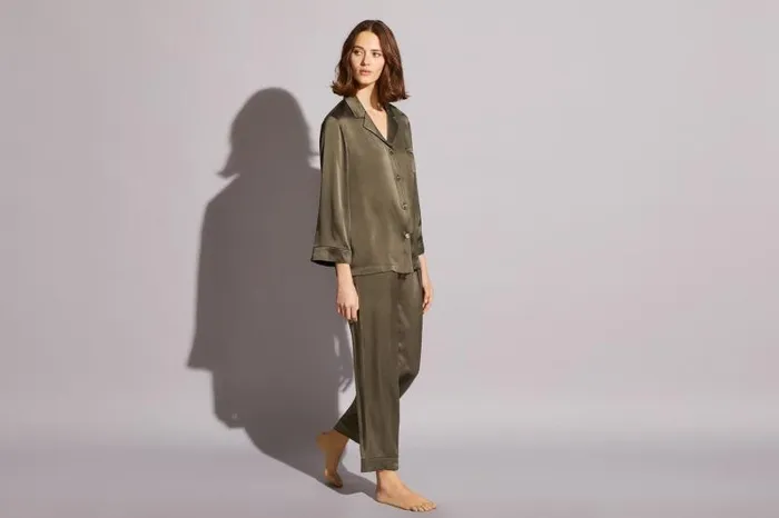 Homewear Womens Eres Mondain Trousers Olivesoir De Lune