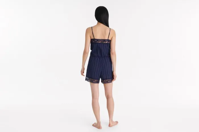 Homewear Womens Eres Pastel Playsuit Ciel De Nuit