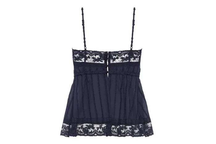 Homewear Womens Eres Porcelaine Camisole Ciel De Nuit